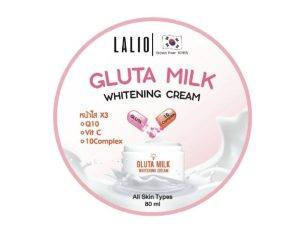 كريم حليب مبيض Lalio Gluta Milk Whitening Cream 80 ml