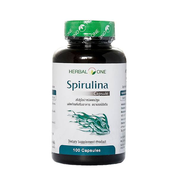 herbal-one-caps كبسولات الطحالب Spiruline Herbal One - الصورة 1