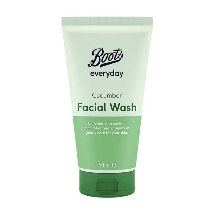 Boots-Cucumber-Facial-Wash-150-ml-2024-1 Boots Cucumber Facial Wash - الصورة 1