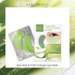 ⁦Baby Bright Aloe Vera Eye Mask 6 pcs⁩ - الصورة ⁦3⁩