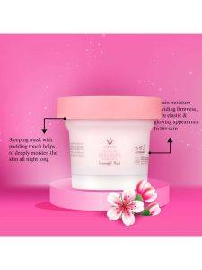 ⁦Beauty Buffet Scentio Pink Collagen Overnight Mask 100 ml⁩ - الصورة ⁦3⁩