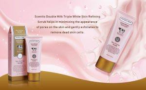 ⁦Scentio Double Milk Triple White Skin Refining Scrub by Beauty Buffet⁩ - الصورة ⁦6⁩