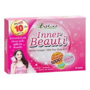 B Shine Inner Beauti Marine Collagen 1000 Plus Gluta-Q10