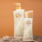 ⁦Lotion Mistine White Spa Gold Caviar UV 200 ml⁩ - الصورة ⁦3⁩