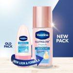 ⁦Vaseline Roll-On Serum GlutaGlow Ampoule Deodorant Bright Dry 45 ml⁩ - الصورة ⁦2⁩