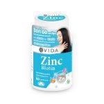 مركب للأظافر والشعر Vida Zinc Biotin 60 caps