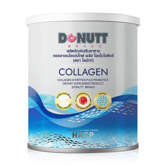 th-11134207-7r98t-lmd8ci9w8f7r3e Donutt Collagen Dipeptide Probiotic 120 gr - الصورة 1