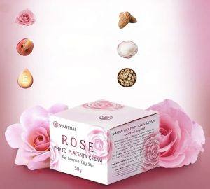 ⁦Wanthai Rose Phyto Placenta Cream 50 gr⁩ - الصورة ⁦2⁩