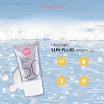 ⁦Cathy Doll Ultra Light Sun Fluid SPF50/PA++++ 40ml⁩ - الصورة ⁦2⁩