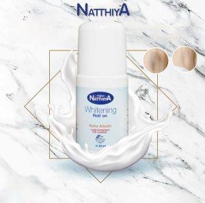 مزيل عرق مبيض Natthiya Whitening Roll On 40 ml