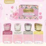 ⁦Lamona Cream Set Skin Whitening Reduce Dark Spots Fast Acting Brighten⁩ - الصورة ⁦4⁩
