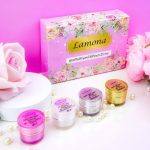 ⁦Lamona Cream Set Skin Whitening Reduce Dark Spots Fast Acting Brighten⁩ - الصورة ⁦3⁩