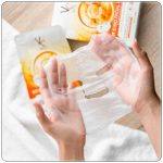 ⁦Ratcha VC Vit C Bio Facial Mask 6 pcs⁩ - الصورة ⁦3⁩