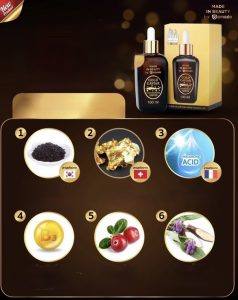 ⁦Amado Gold Caviar Serum 24k 100 ml⁩ - الصورة ⁦3⁩