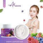 ⁦A4WHITE Body Mask Milk Mix Berry Whitening 500 ml⁩ - الصورة ⁦3⁩