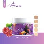 ⁦A4WHITE Body Mask Milk Mix Berry Whitening 500 ml⁩ - الصورة ⁦4⁩