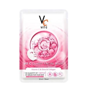 VC Vit C Glassy Facial Mask 6 pcs