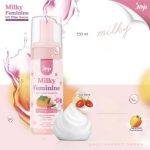 ⁦Joji Secret Yong Milky Feminine Soft Whipp Cleanser 150 ml⁩ - الصورة ⁦2⁩