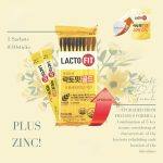 ⁦LACTO-FIT Probiotics GOLD Zinc 10 sticks⁩ - الصورة ⁦2⁩