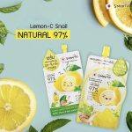 ⁦Smooto Lemon-C Snail Soothing Gel 50 gr⁩ - الصورة ⁦2⁩
