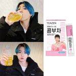 ⁦Kombucha Teazen Peach 10 sachets⁩ - الصورة ⁦5⁩