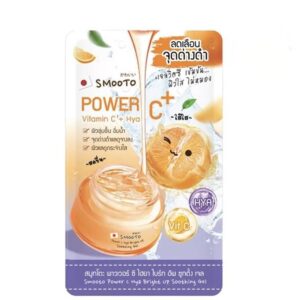 Smooto Power C Hya Bright Up Soothing Gel 6 sachets