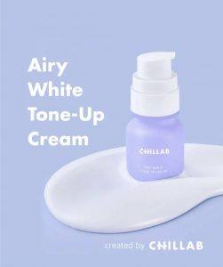 ⁦CHILLAB Airy White Tone Up Cream SPF40PA+++ 30 g⁩ - الصورة ⁦3⁩