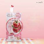 ⁦Smooto Tomato Yogurt Plus Whitening Soothing Gel 99% 6 sachets⁩ - الصورة ⁦2⁩