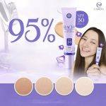 ⁦Rachi Sunscreen Extra UV Protection Face Brighter Waterproof Oil Control SPF 50 10 gr⁩ - الصورة ⁦3⁩