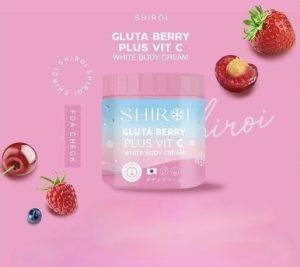 ⁦Shiroi Gluta Berry Plus Vit C Body Cream 500 g⁩ - الصورة ⁦3⁩