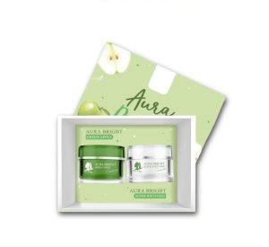 Aura Bright Green Apple Cream set 2 boxes