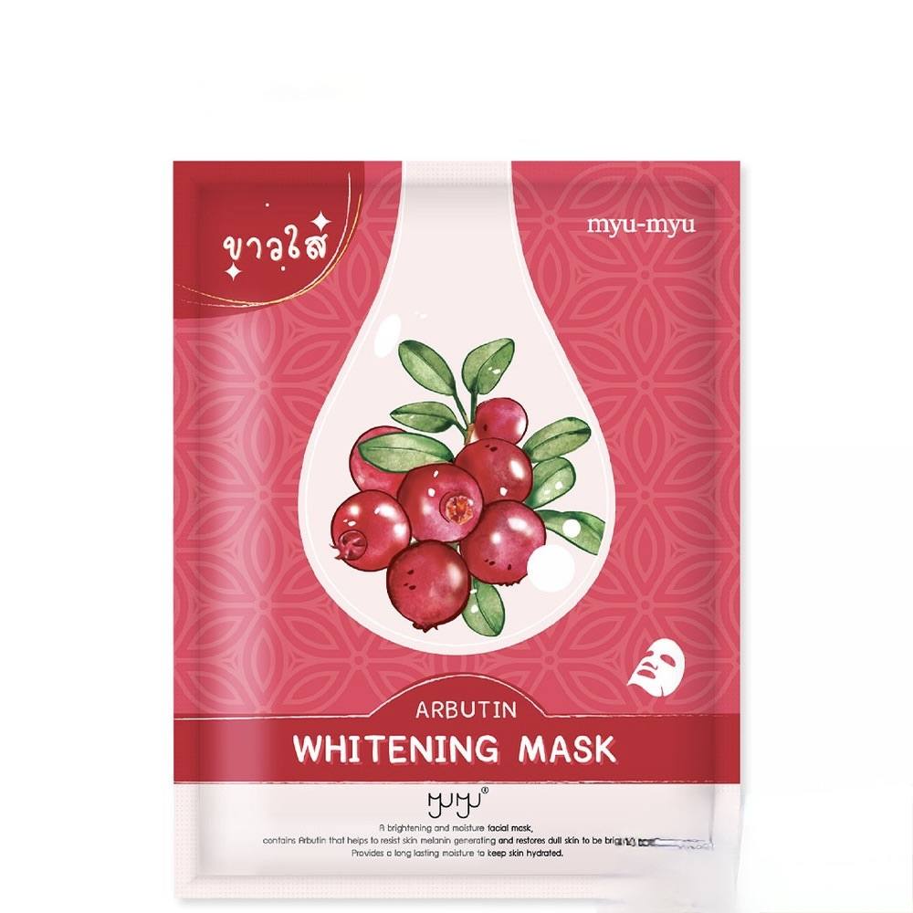 sg-11134201-7rbk1-lo9ui039b4v1eb MYU-MYU Arbutin Whitening Mask 25g - الصورة 1