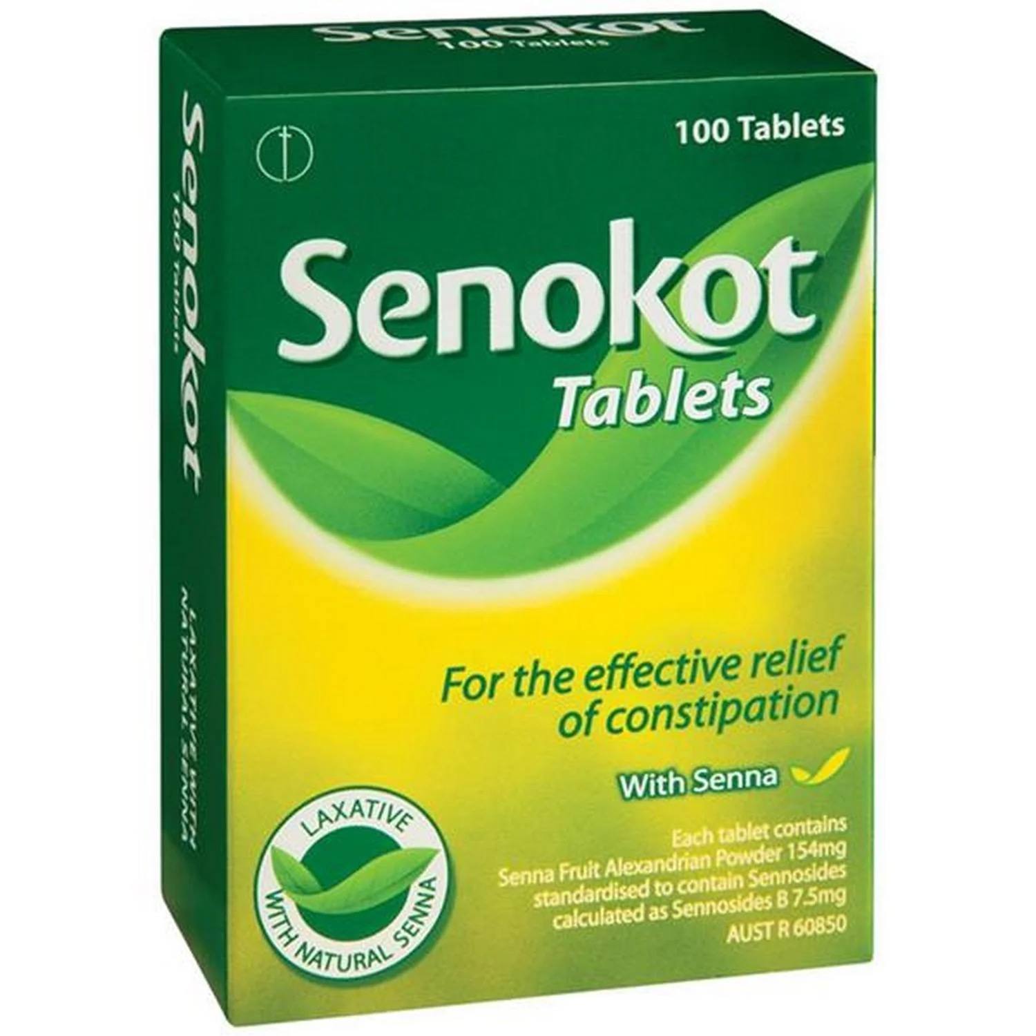 tempImageUvjfR3 Senokot Tablets 100 caps - الصورة 1