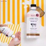 ⁦Beauty Buffet Scentio Double Milk Triple White Bath Cream 350 ml⁩ - الصورة ⁦3⁩