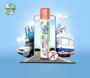 ⁦Inhalateur contre la migraine Amrutanjan Headache Faster Relaxation Roll-On⁩ - الصورة ⁦3⁩