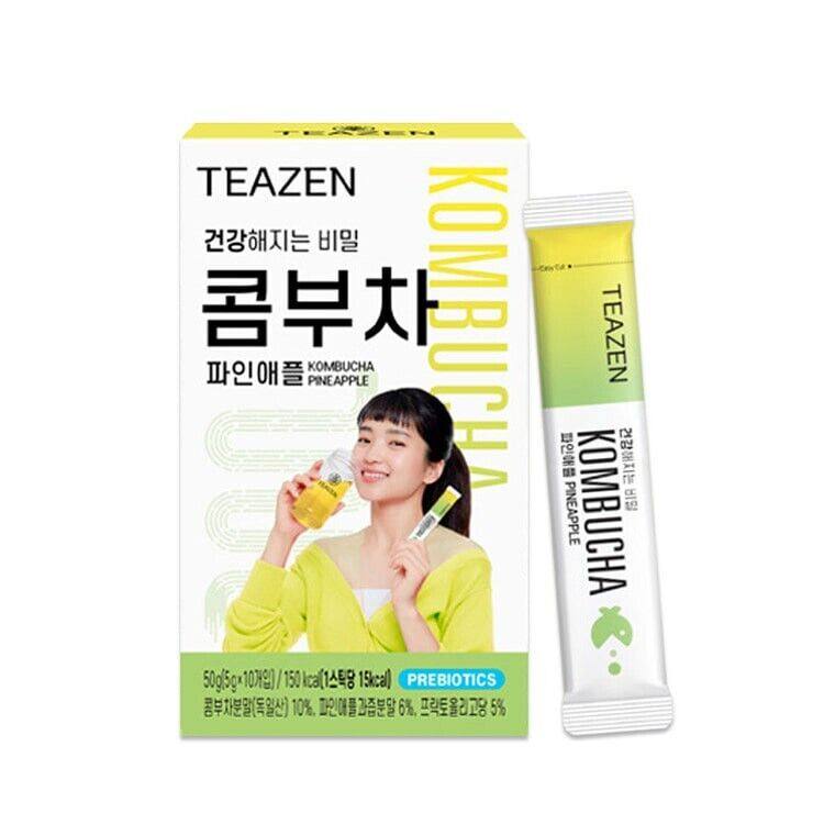 th-11134207-7qukw-leop2qyopanya6 Teazen Kombucha Pineapple 10 sachets - الصورة 1