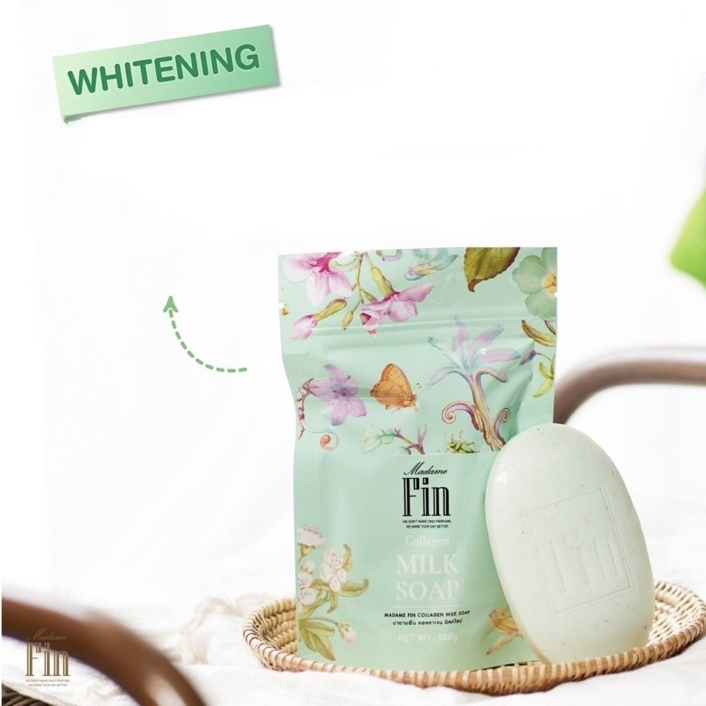 th-11134207-7r98q-ltd5pgtr4hj144 Madame Fin Collagen Milk Soap 100 gr - الصورة 1