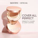 ⁦SKINTIFIC Cover All Perfect Cushion Last Long 24H SPF35 PA+++ 04 Beige⁩ - الصورة ⁦3⁩