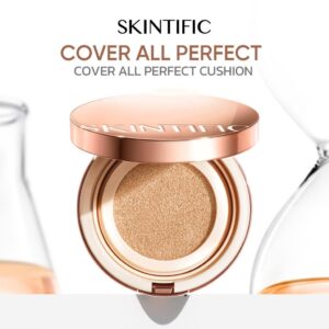 SKINTIFIC Cover All Perfect Cushion Last Long 24H SPF35 PA+++ 05 Sand