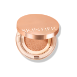 ⁦SKINTIFIC Cover All Perfect Cushion Last Long 24H SPF35 PA+++ 03A Almond⁩ - الصورة ⁦6⁩