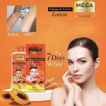 ⁦Mega White Gold France Papaya & Carrot Lotion Kojic AA2G 500 ml⁩ - الصورة ⁦4⁩