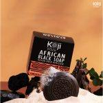 ⁦Koji White African Black Soap Oat Meal & Shea Butter 2 savons⁩ - الصورة ⁦5⁩