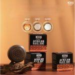 ⁦Koji White African Black Soap Oat Meal & Shea Butter 2 savons⁩ - الصورة ⁦2⁩