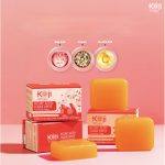 ⁦Koji White Dark Spot Corrector Soap Vit C 2 savons⁩ - الصورة ⁦4⁩