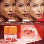 ⁦Koji White Dark Spot Corrector Soap Vit C 2 savons⁩ - الصورة ⁦3⁩