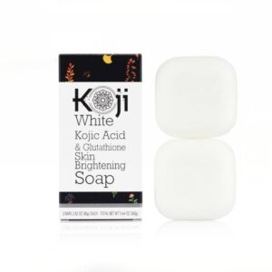 Koji White Kojic Acid & Glutathione Soap 2 savons