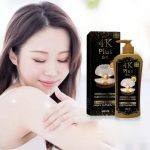 ⁦4K Plus 5x Collagen &Vitamin B3 With Glutathione Whitening Lotion 500 ml⁩ - الصورة ⁦2⁩