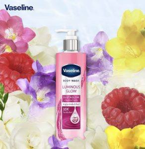 ⁦Vaseline Body Wash Luminous Glow 425 ml⁩ - الصورة ⁦2⁩