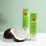 ⁦Caring Coconut Oil Natural Conditioner with Rice milk Extract 200 ml⁩ - الصورة ⁦3⁩