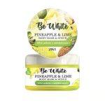 Be White Body Mask & Scrub Pineapple Lime
